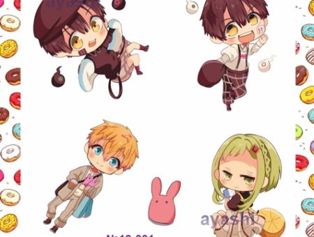 Наліпки Toilet-bound Hanako-kun №13-001
