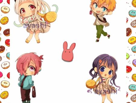 Наліпки Toilet-bound Hanako-kun №13-002