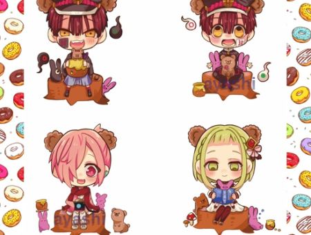 Наклейки Toilet-bound Hanako-kun №13-003