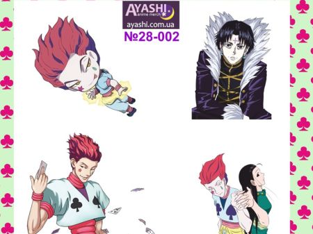Наклейки Охотник х Охотник  Hunter x Hunter №28-002