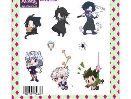 Наклейки Охотник х Охотник  Hunter x Hunter №28-005