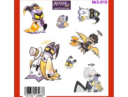 Наклейки Отель Хазбин Hazbin Hotel №3-010