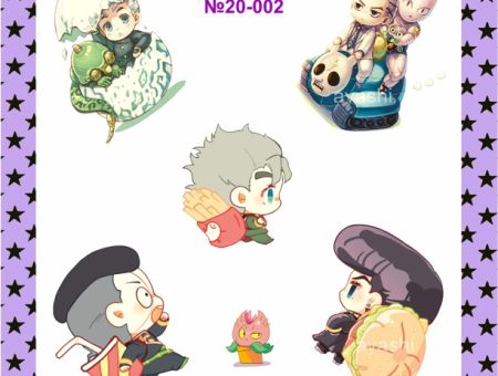 Наклейки Невероятные приключения Джо Джо Jojo's Bizarre Adventure №20-002