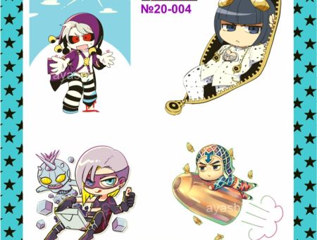 Наклейки Невероятные приключения ДжоДжо Jojo's Bizarre Adventure №20-004