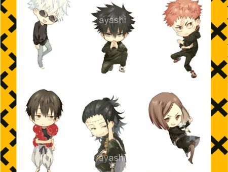 Наклейки Магическая Битва Jujutsu Kaisen №19-001