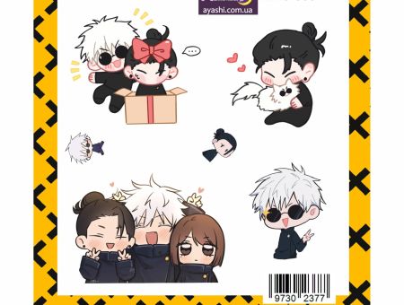 Наклейки Магическая Битва Jujutsu Kaisen №19-009