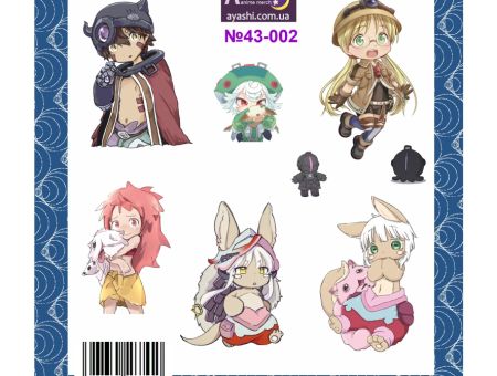 Наклейки Родом из Абиса  Made in Abyss №43-002
