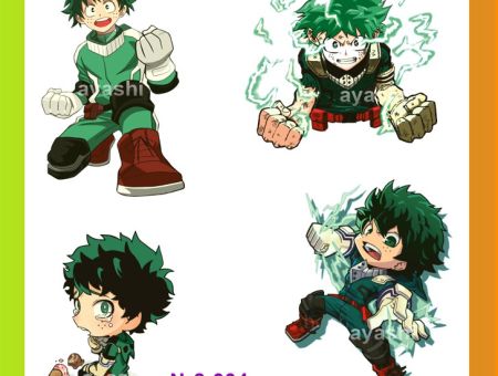 Наклейки Моя геройская академия Boku no Hero Academia Мидория №8-004