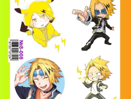 Наклейки Моя геройская академия Boku no Hero Academia Денки Каминари №8-008