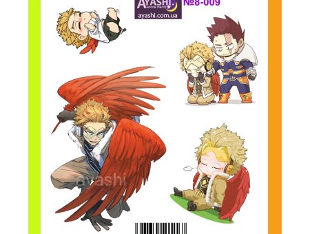 Наклейки Моя геройская академия Boku no Hero Academia №8-009