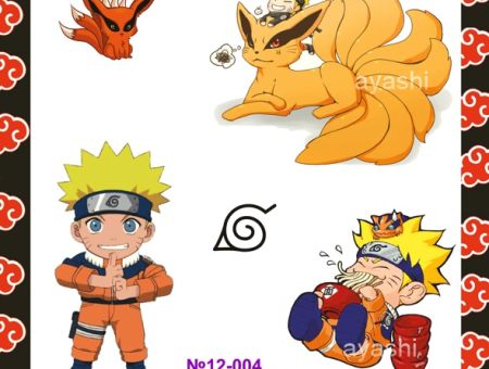 Наліпки Наруто Naruto №12-004