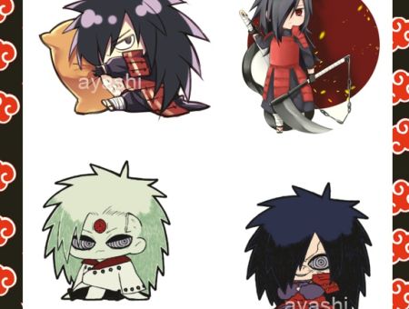 Наліпки Наруто Naruto Мадара №12-005