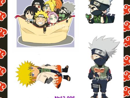 Наліпки Наруто Naruto №12-006