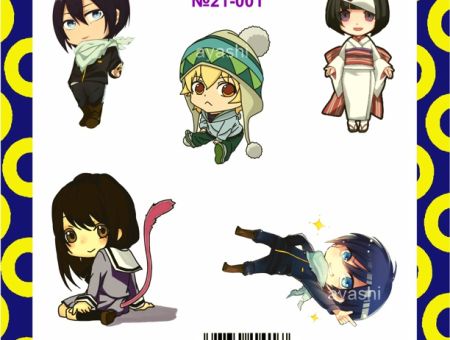 Наклейки Бездомный Бог Noragami №21-001