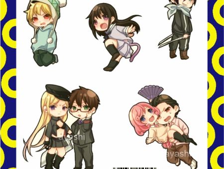 Наклейки Бездомный Бог Noragami №21-002