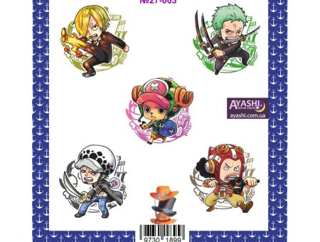 Наклейки One Piece Ван Пис №27-003