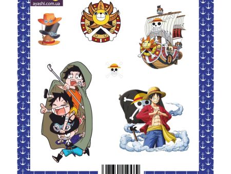 Наклейки One Piece Ван Пис №27-004