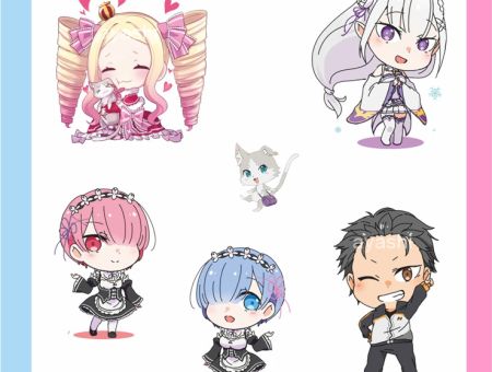 Наклейки Ре: Зеро Re Zero №22-002