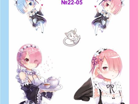 Наклейки Ре: Зеро Re Zero №22-005