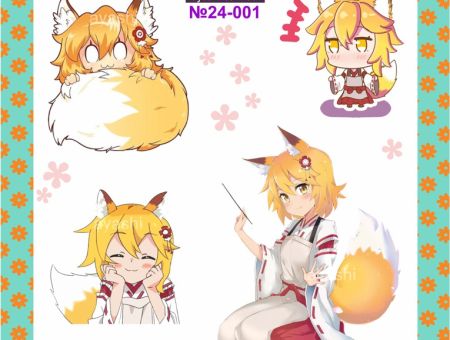 Наклейки The Helpful Fox Senko-san №24-001