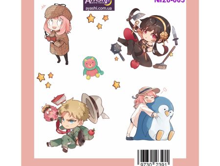 Наліпки Сім'я шпигуна Spy x Family Аня №26-003