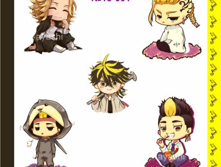 Наліпки Токійські месники Tokyo Revengers №15-001