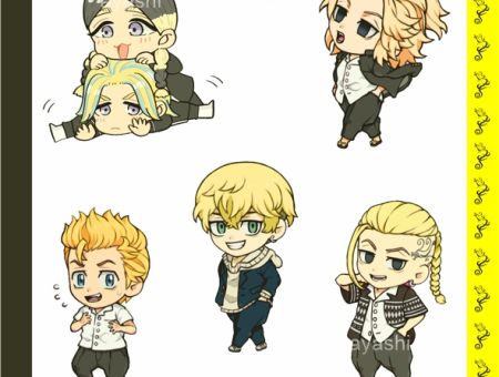 Наліпки Токійські месники Tokyo Revengers №15-002