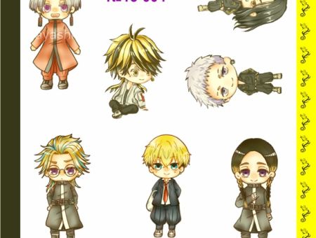 Наліпки Токійські месники Tokyo Revengers №15-004