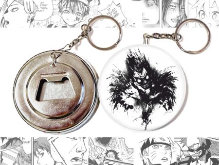 Відкривачка-брелок Зошит смерті 58 мм OTKR-58-00008 Death Note білий