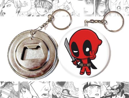 Відкривачка-брелок Дедпул DeadPool Marvel 58 мм OTKR-58-00043 