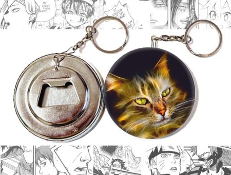 Відкривачка-брелок кругла 58 мм OTKR-58-00358 Cat 