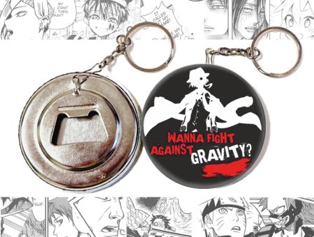 Відкривачка-брелок кругла 58 мм OTKR-58-00876 Bungo Stray Dogs