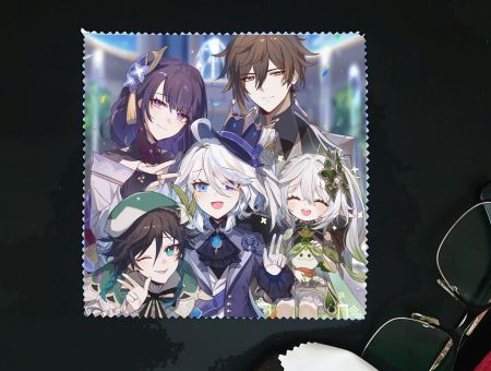 Серветка Архонти Genshin Impact, для окулярів та телефону СР-00005