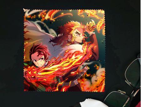 Серветка Demon Slayer для окулярів та телефону СР-00066