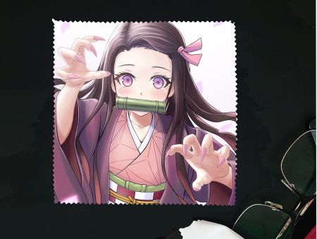 Серветка Незуко Demon Slayer для окулярів та телефону СР-00067