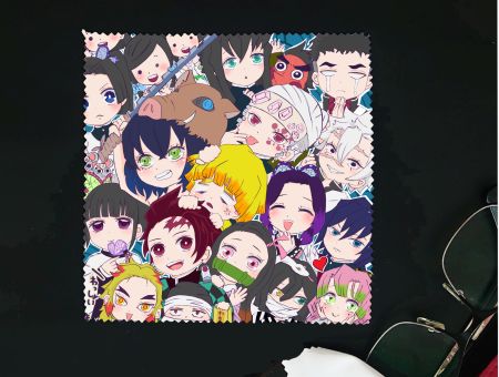 Серветка Demon Slayer для окулярів та телефону СР-00068