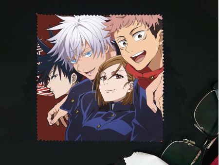 Серветка Магічна Битва Jujutsu Kaisen для окулярів та телефону СР-00077