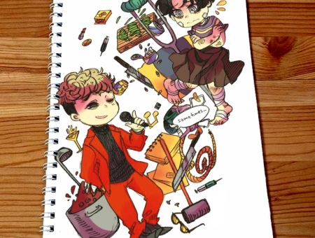 Скетчбук Вбити сталкера Killing Stalking SKBK-148