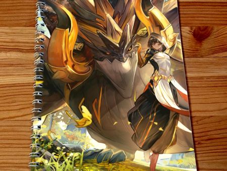 Скетчбук Genshin Impact Чжун Лі SKBK-482