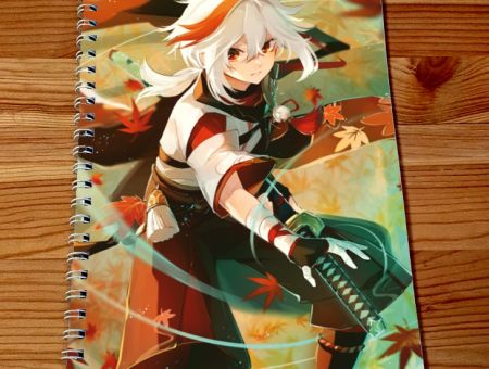 Скетчбук Genshin Impact Кадзуха SKBK-484