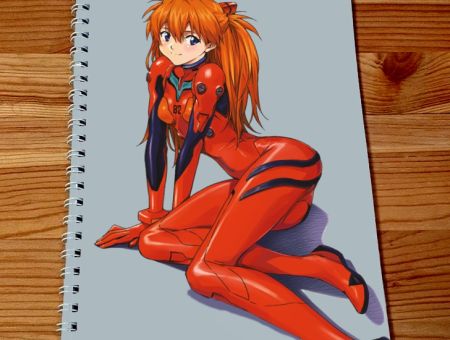 Скетчбук Evangelion Євангеліон Аска SKBK-495