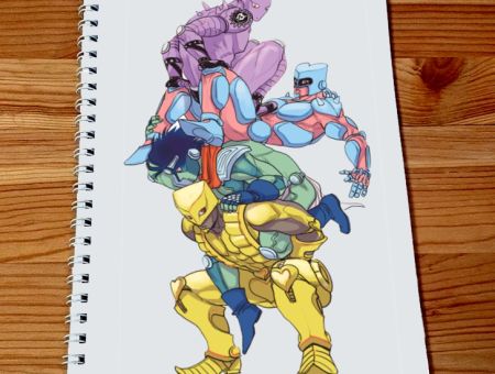 Скетчбук Неймовірні пригоди ДжоДжо Killer Queen Jojo's Bizarre Adventure SKBK-511