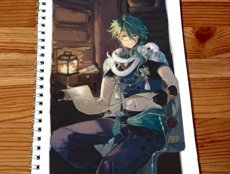 Скетчбук Геншин Імпакт Genshin Impact Бай Чжу SKBK-702