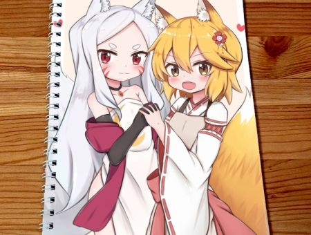 Скетчбук Широ The Helpful Fox Senko-san SKBK-121