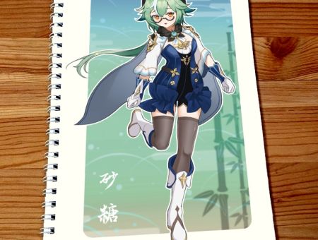 Скетчбук Сахароза Геншин Імпакт Genshin Impact SKBK-219