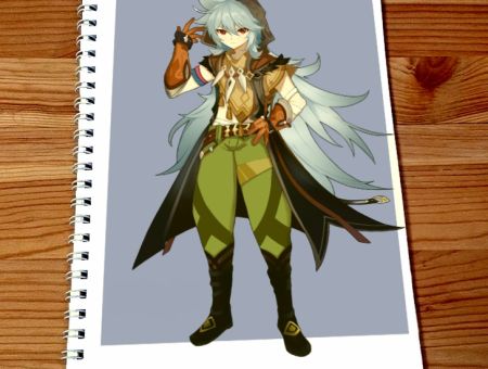 Скетчбук Genshin Impact SKBK-221