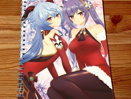 Скетчбук Геншин Імпакт Ке Цин та Гань Юй Genshin Impact SKBK-262