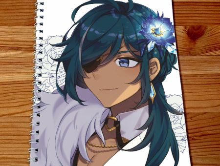 Скетчбук Genshin Impact SKBK-274