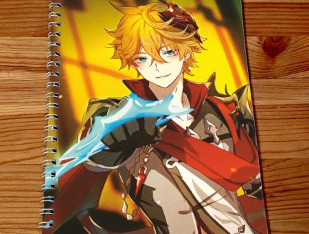 Скетчбук Тарталья Геншин Імпакт Genshin Impact SKBK-277