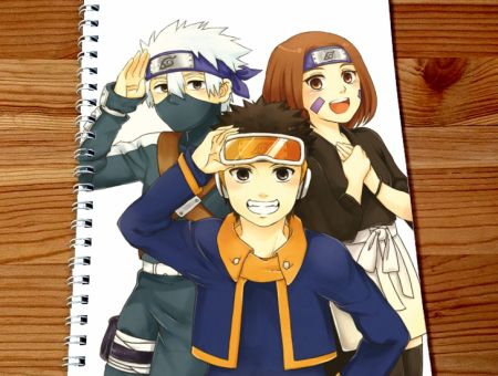 Скетчбук Наруто Naruto SKBK-281